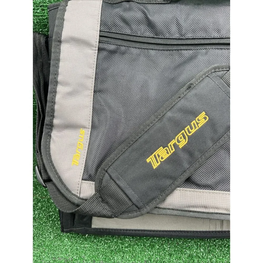 Targus CityGear Messenger Crossbody Shoulder‎ Bag Black Gray